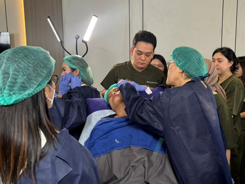 대웅제약·DNC 에스테틱스, 인니 의료진에 K-복합시술 노하우 알려